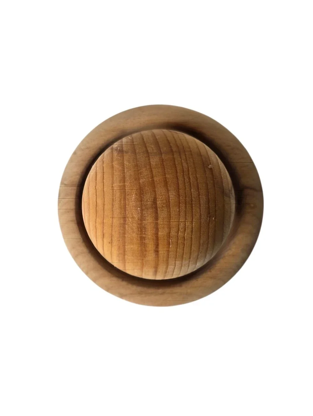 1970's Retro Wooden Nutcracker Designed for Cracking Walnuts or Hazelnuts